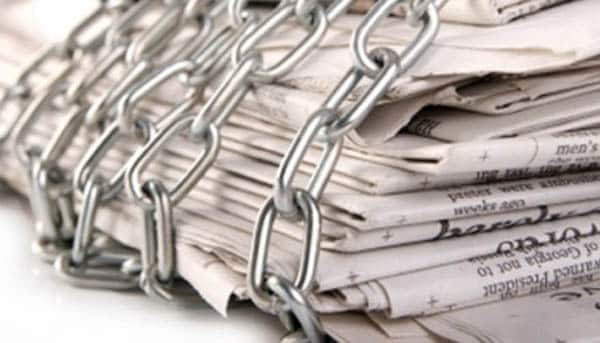حکومتی پابندیاں، سب سے بڑے اخبار کی اشاعت بند