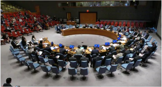 اقوام متحدہ کی سلامتی کونسل کا اجلاس