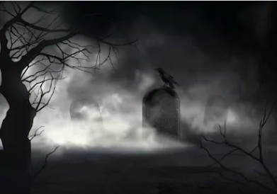 قبرستان اور اندھیری رات