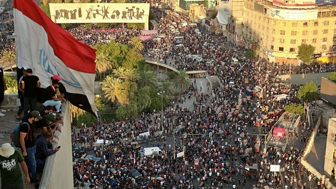 عراق، بغداد میں احتجاجی تحریک