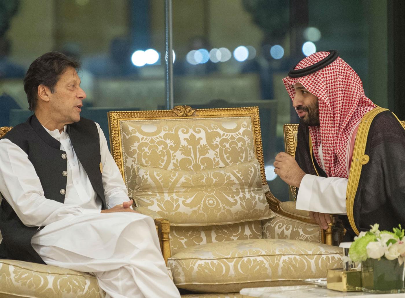 عمران خان اور محمد بن سلمان کی ملاقات
