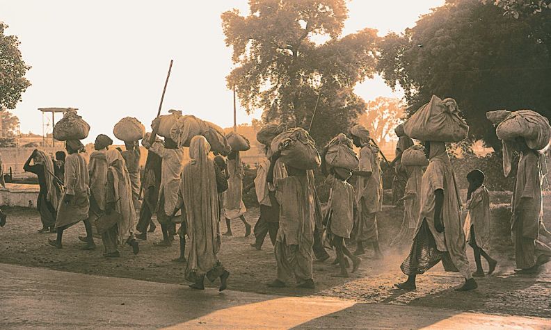 مسلمانوں کا ایک قافلہ ، پاکستان کی طرف ہجرت