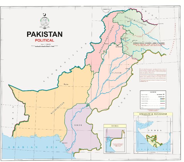 پاکستان کا نیا نقشہ، چند مختصر معروضات