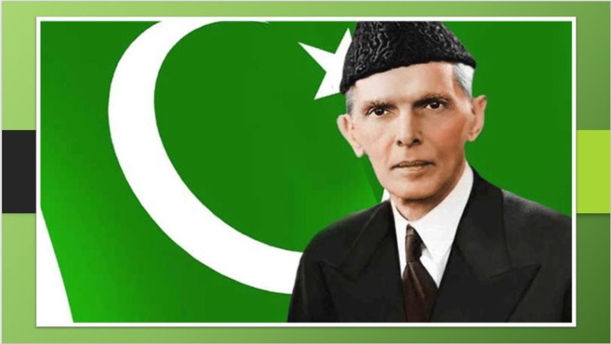 قائد اعظم محمد علی جناح ، پاکستان کا پرچم