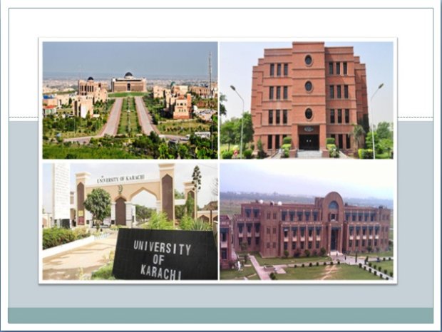 پاکستانی یونیورسٹیز