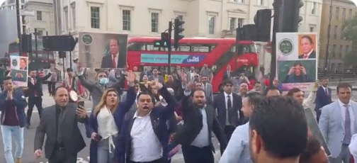 جنید صفدر کی شادی : ہوٹل کے باہر تحریک انصاف کا احتجاجی مظاہرہ ناکام