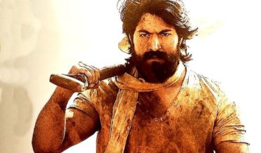 کے جی ایف ، تلگو فلم ، پوسٹر