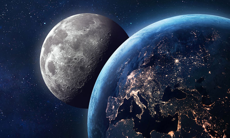 اللہ تعالیٰ نے چاند پہلے بنایا تھا یا زمین؟ نئی تحقیق  آگئی