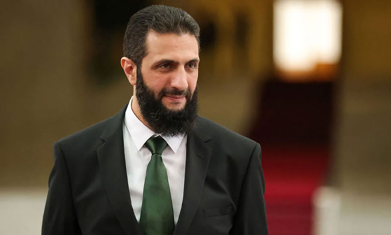 فلسطینیوں کی غزہ سے بے دخلی، ٹرمپ کا منصوبہ سنگین جرم ہوگا، احمد الشرع، شامی صدر